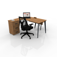 MİLAS L ÇALIŞMA MASASI