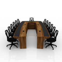 KRAL U TOPLANTI MASASI