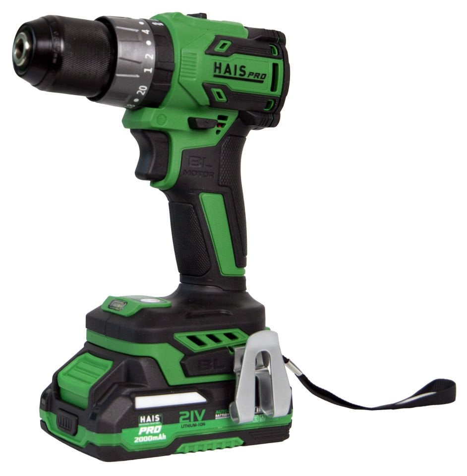 HAISPRO Profesyonel Darbeli Vidalama Matkap 21 V 2.0 Ah Çift Akülü
