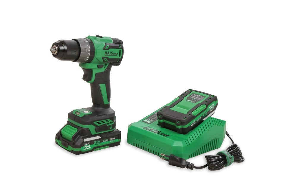 HAISPRO Profesyonel Darbeli Vidalama Matkap 21 V 2.0 Ah Çift Akülü