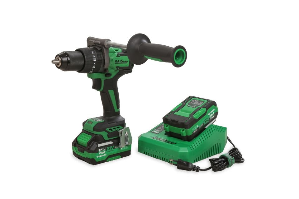HAISPRO Profesyonel Darbeli Matkap 21 V 4.0 Ah Çift Akülü