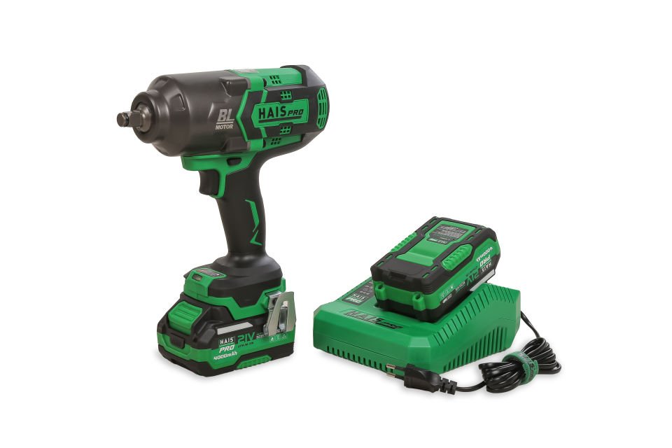 HAISPRO Professional Impact Wrench 1300 Nm 21 V