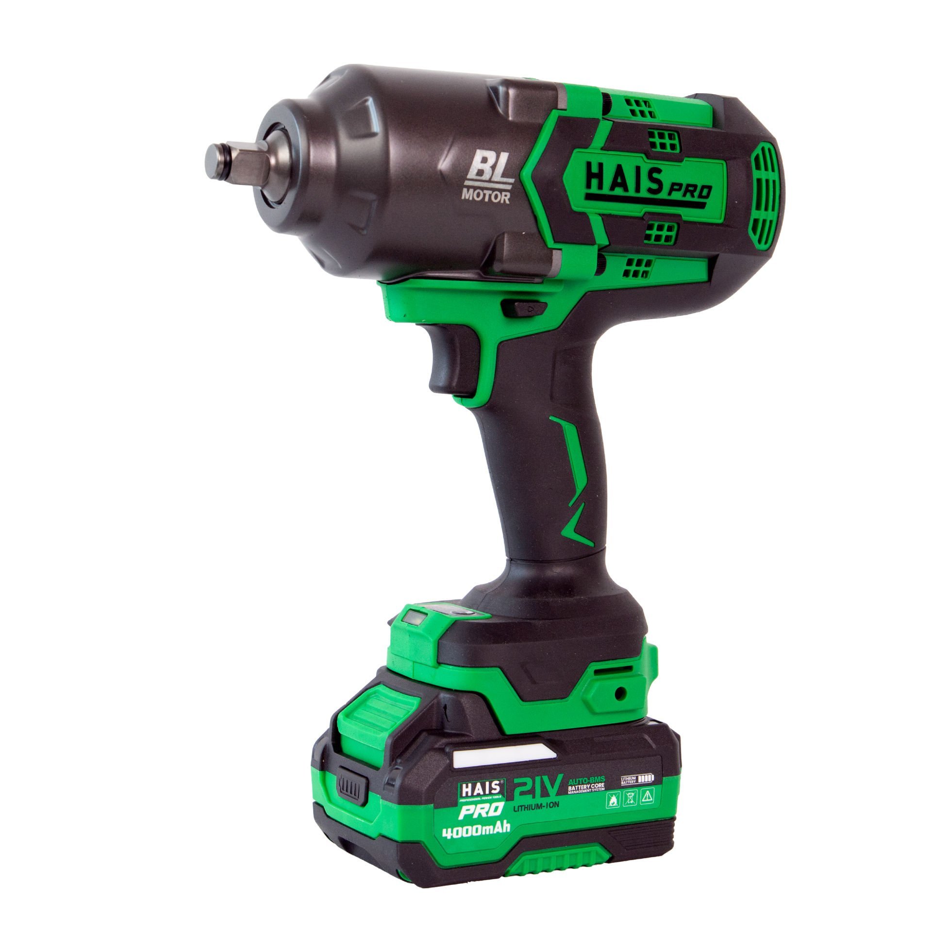 HAISPRO Professional Impact Wrench 1300 Nm 21 V