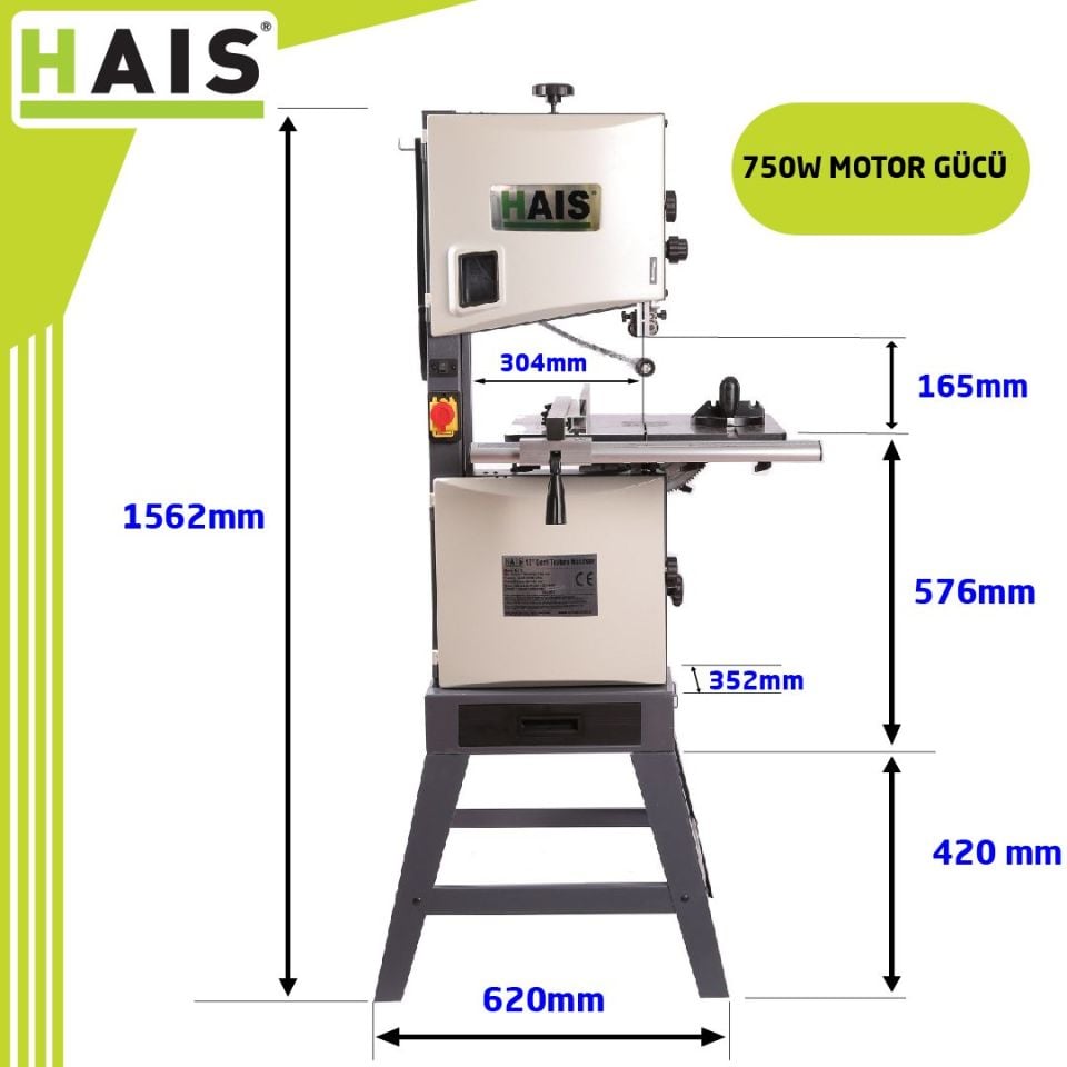 Hais MJ12 Şerit Kesim Makinası