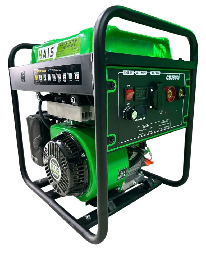 Hais 2,5 Kw Benzinli Kaynak Jeneratörü CB3800I