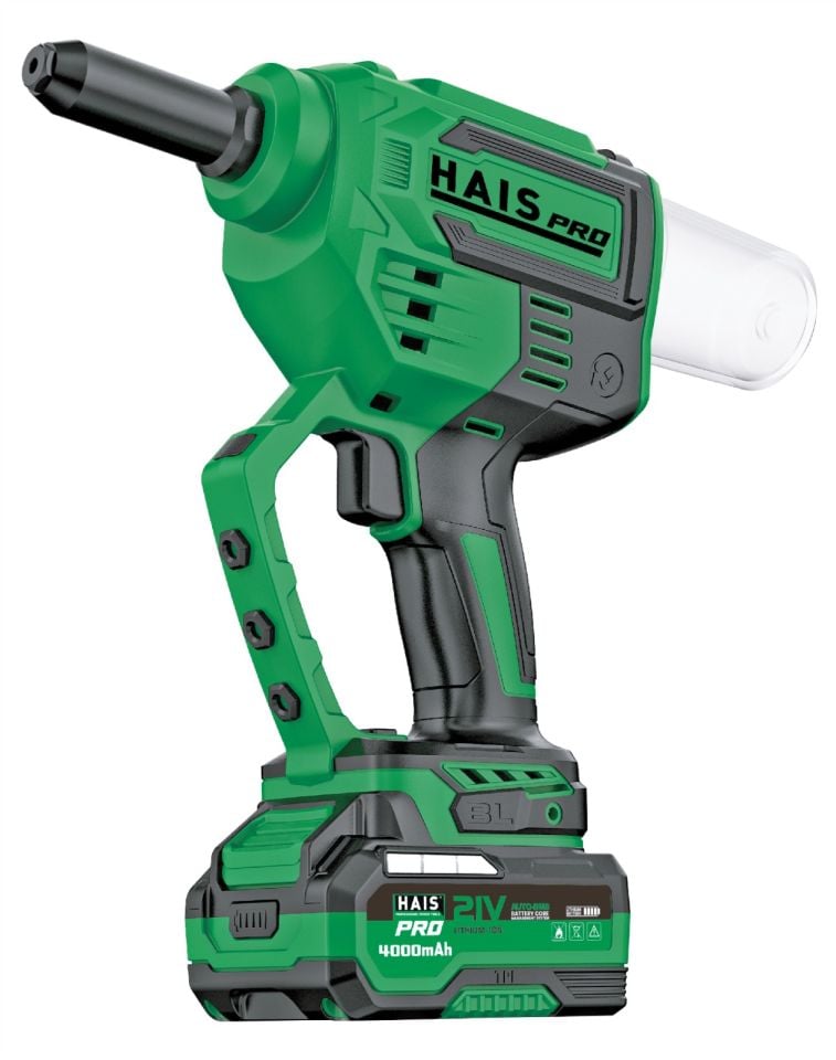 HAISPRO Profesyonel Perçin Makinesi 21 V 4.0 Ah