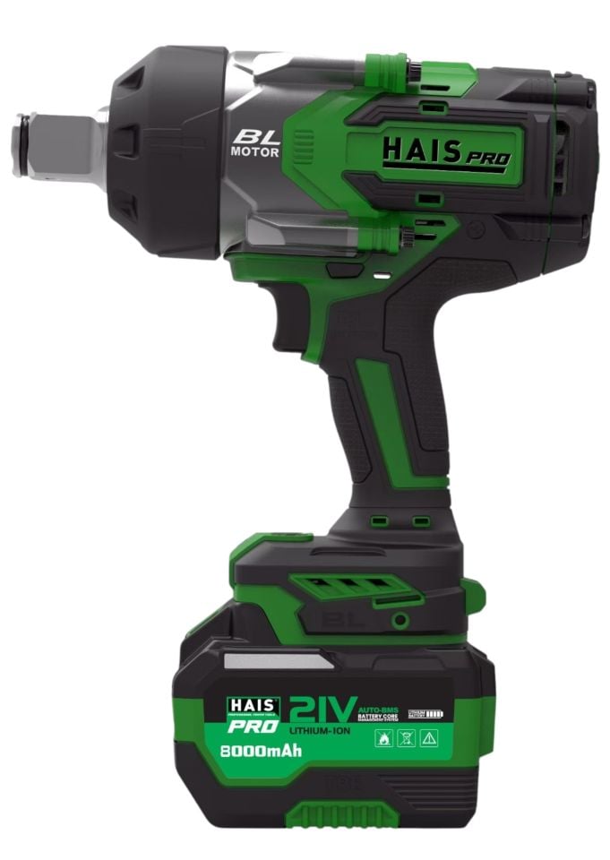 HAISPRO Profesyonel Darbeli Somun Sıkma 2300 Nm 21 V