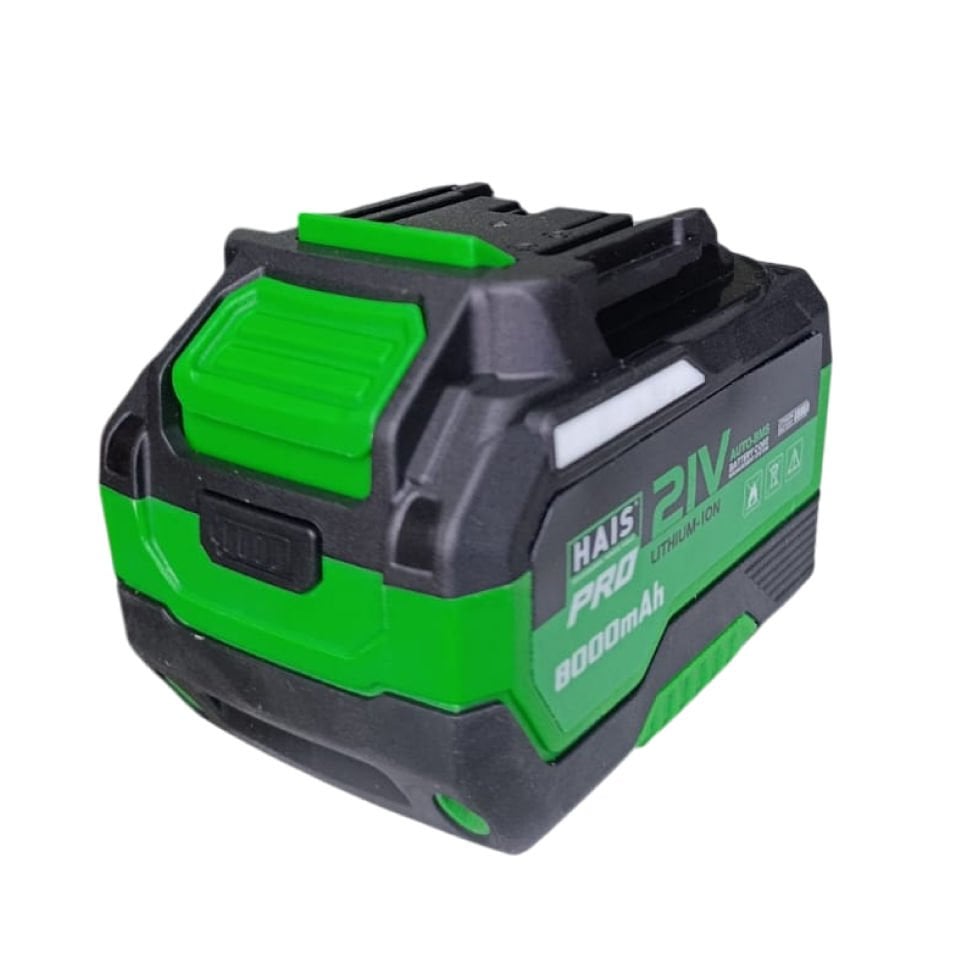 HAISPRO Profesyonel Akülü El Aletleri İçin Yedek Batarya 8.0 Ah 21 V