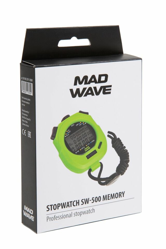 Mad Wave Kronometre STOPWATCH SW 500 memory 500
