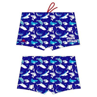 TURBO ERKEK ÇOCUK MAYO BOXER BB SHARK Royal