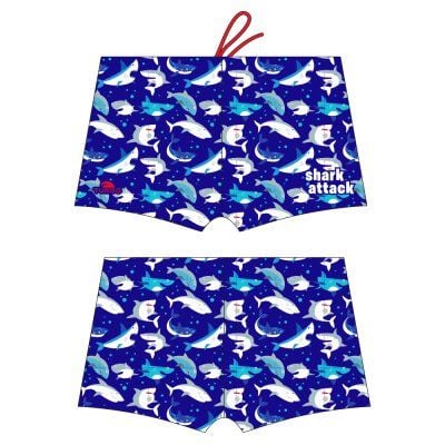 TURBO ERKEK ÇOCUK MAYO BOXER BB SHARK Royal