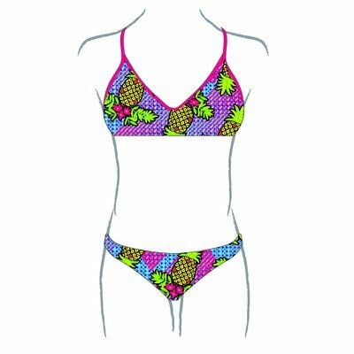 BIKINI SWIMMING WOMEN PINEAPPLE ( PATTERN MARE) (C