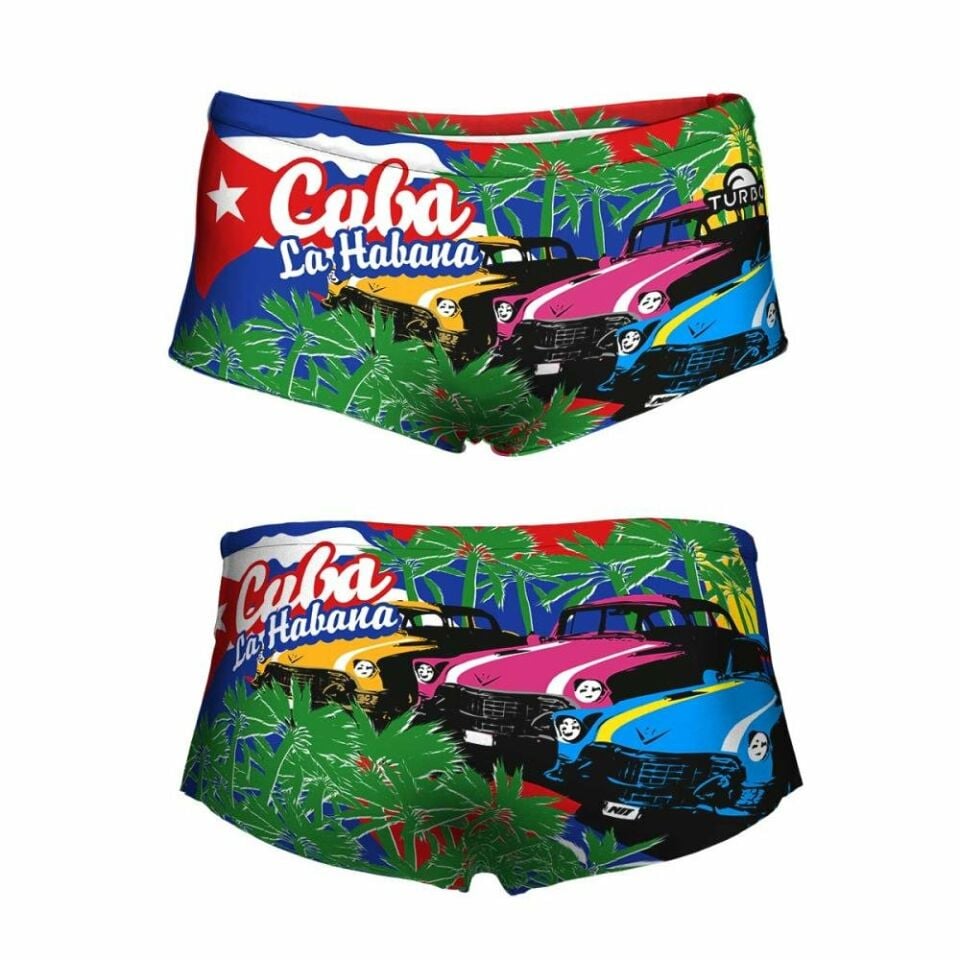 TURBO ERKEK MAYO TRUNK 16cm. LA  HABANA -CUBA