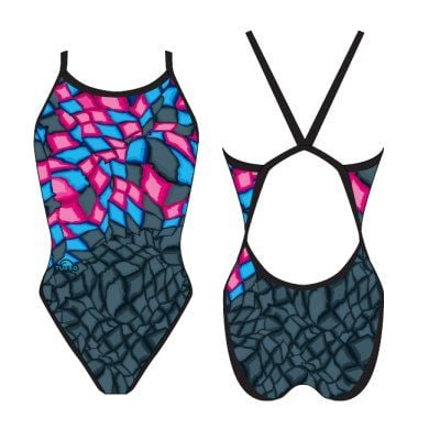 TURBO KADIN MAYO SUITS  CRYSTAL