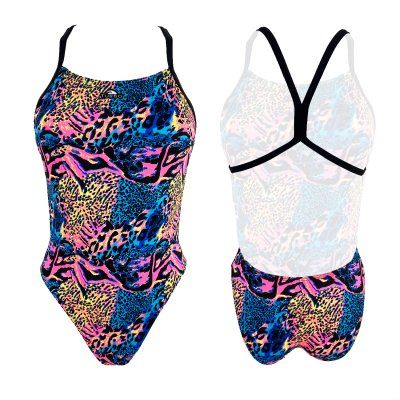TURBO KADIN MAYO SWIMSUIT PATTERN 'ENERGY'  ANIMAL