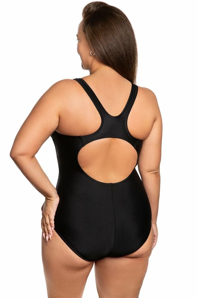 Mad Wave Kadın Mayo bodyshaping Wave plus, Siyah