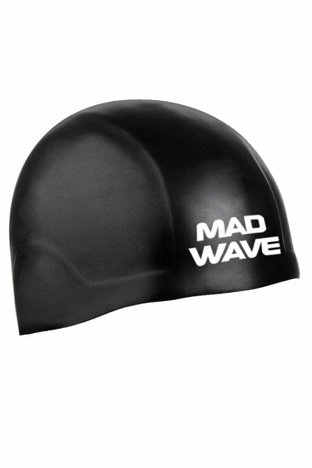 Mad Wave Yarış Bonesi Silikon FINA Approved, L beden