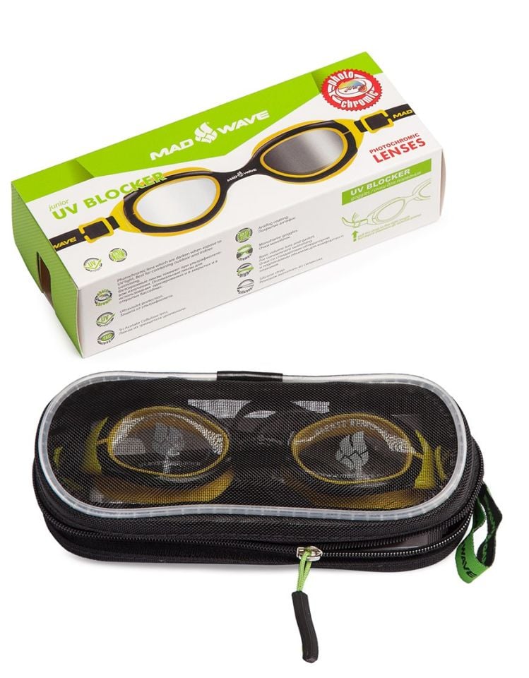 Mad Wave Çocuk Gözlüğü UV BLOCKER Sarı