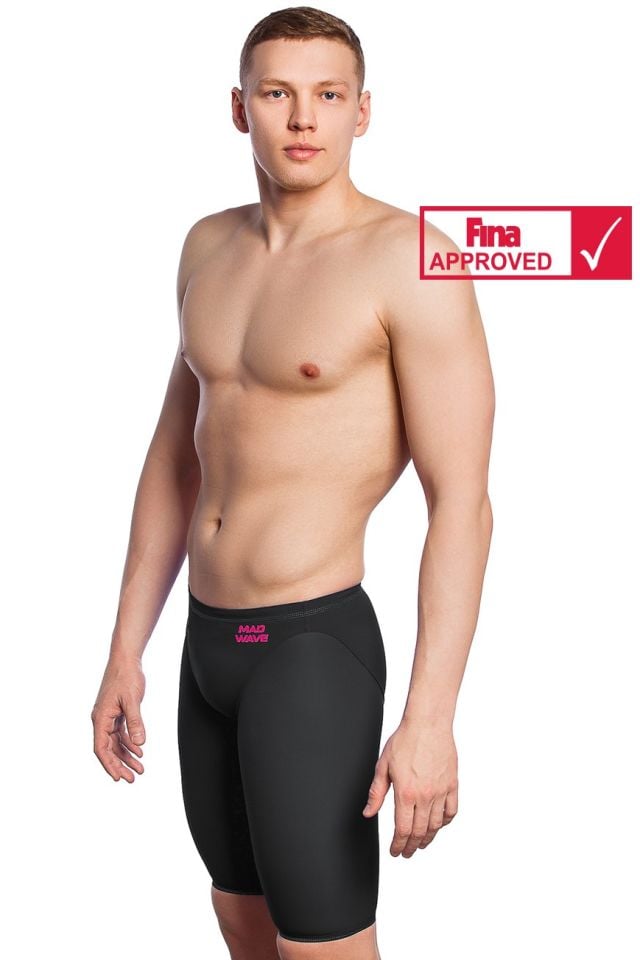 Mad Wave Erkek Yarış Mayosu Bodyshell, Black