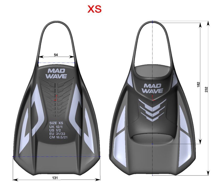 Mad Wave Open Heel Palet
