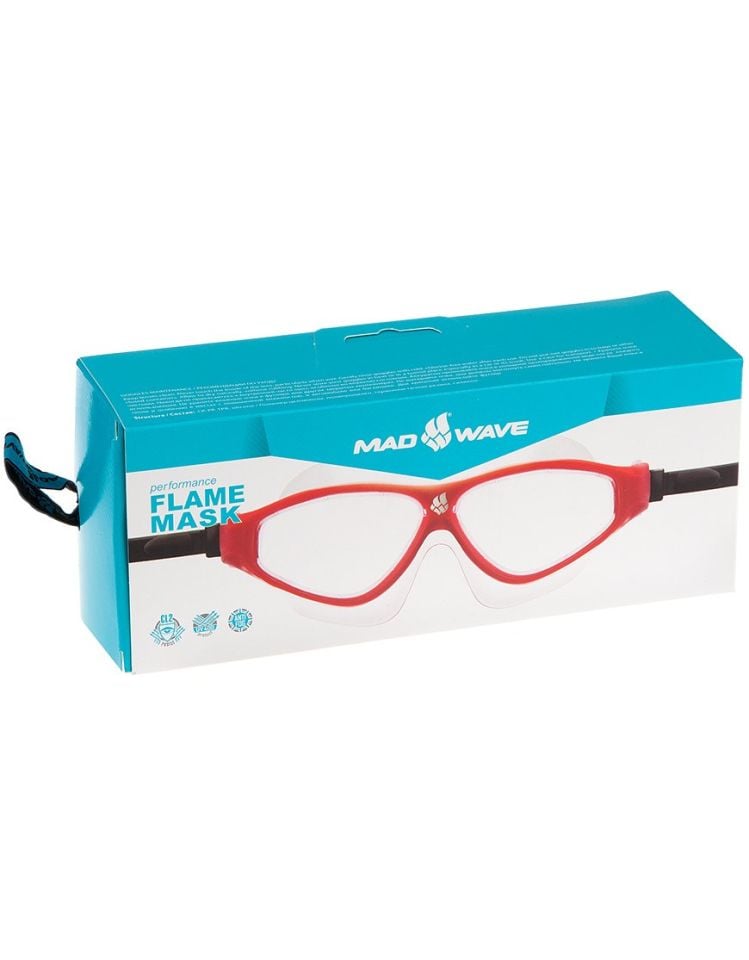 Mad Wave Flame Mask Kırmızı