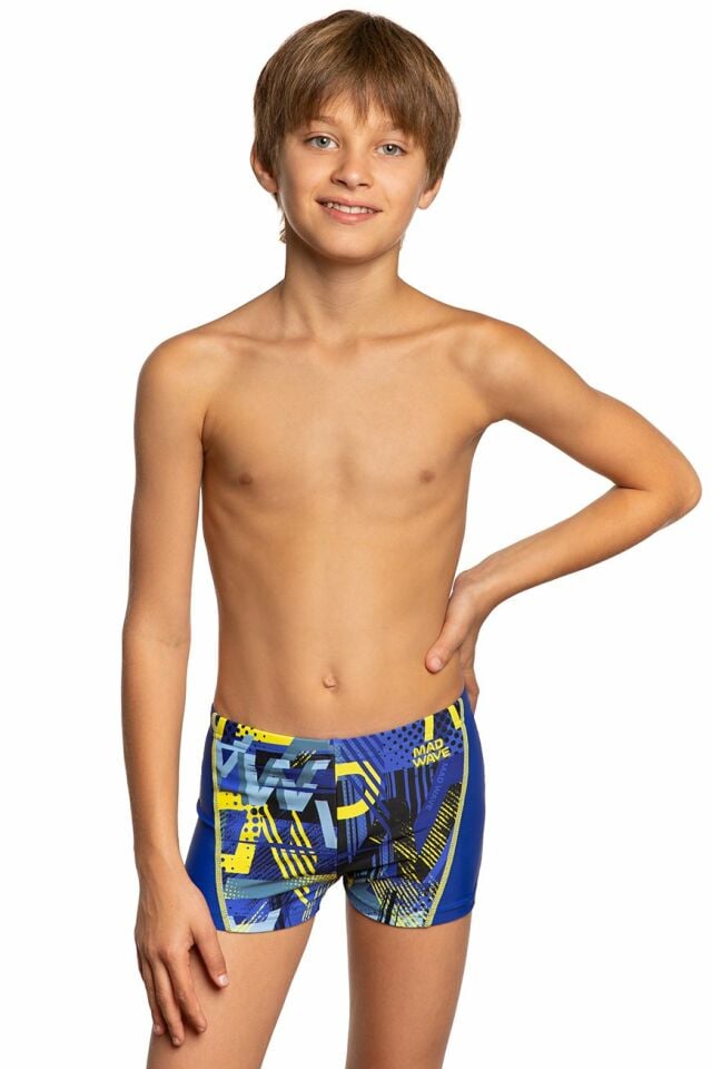 Mad Wave Erkek Çocuk Mayosu Splash junior L7, Mult