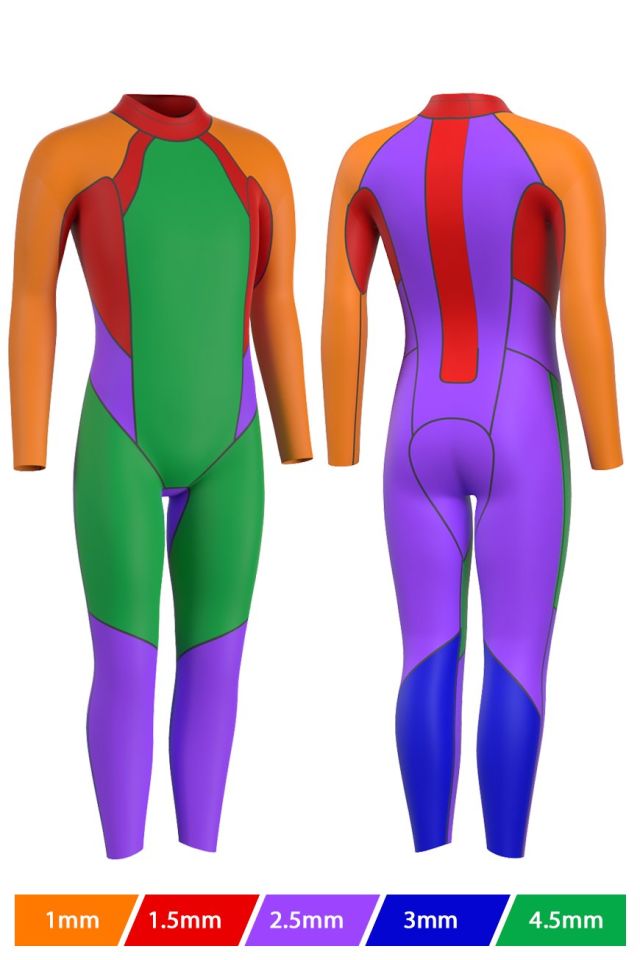 Mad Wave Erkek Wetsuit Wahoo FLS MEN