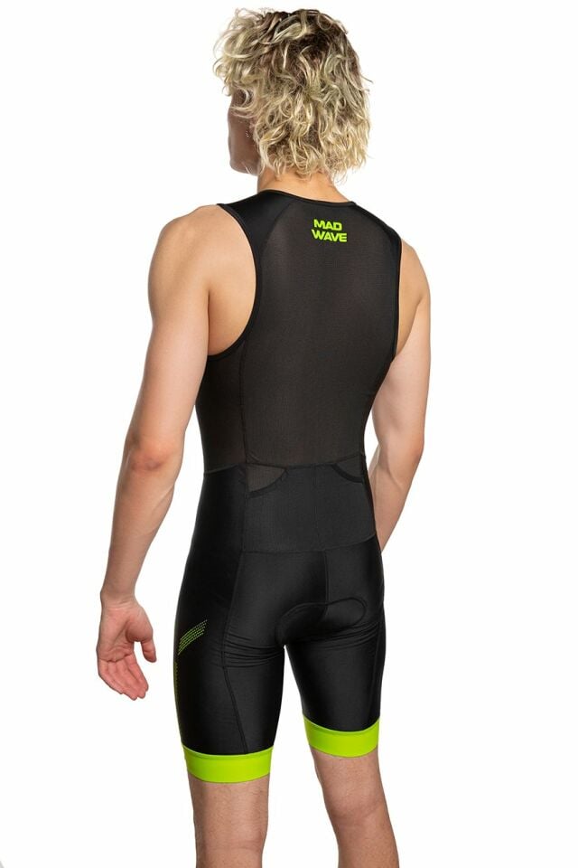 Mad Wave Erkek Yarış Tri-Suit Rival SLS Siyah - M