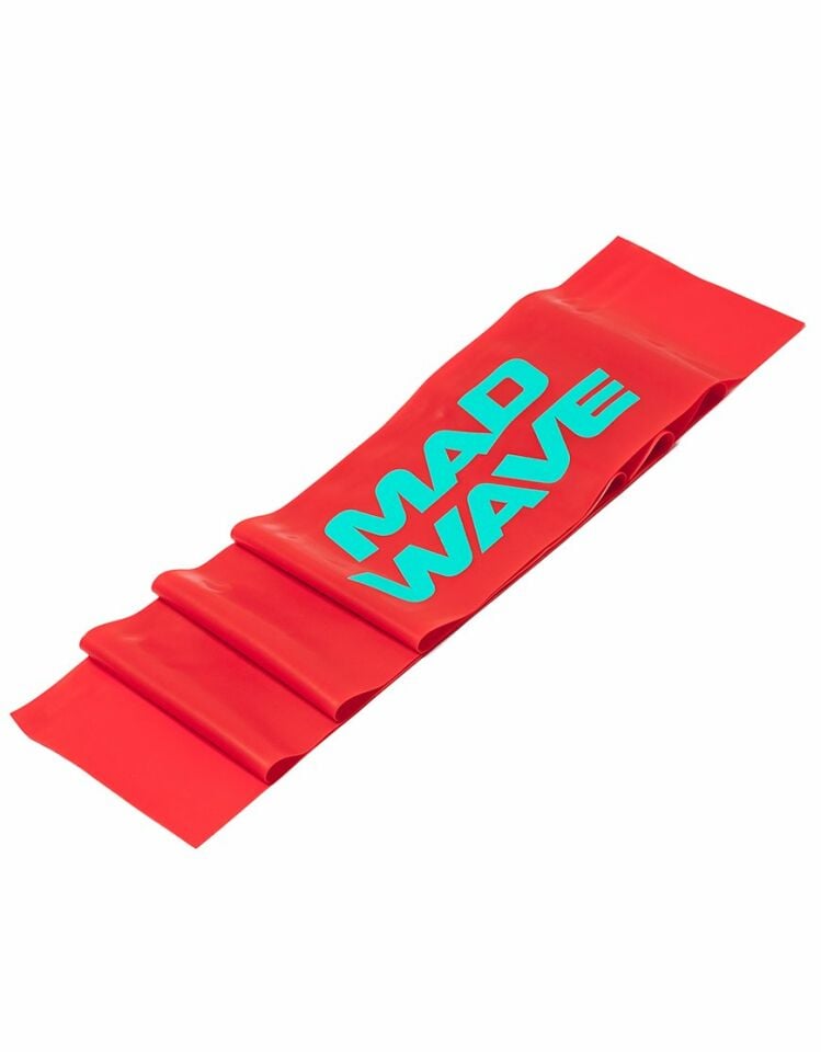 Mad Wave Expander Stretch band, 2mt 15cm 4mm Kırmızı