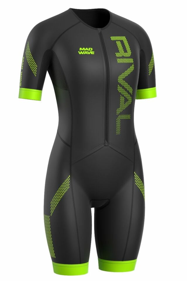 Mad Wave Kadın Tri-Suit Rival STY lady, Siyah