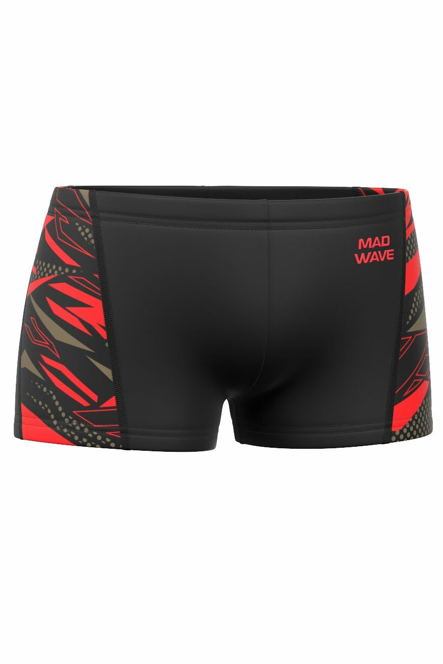 Mad Wave Erkek Mayosu Splash Anti-Chlor D6, Siyah