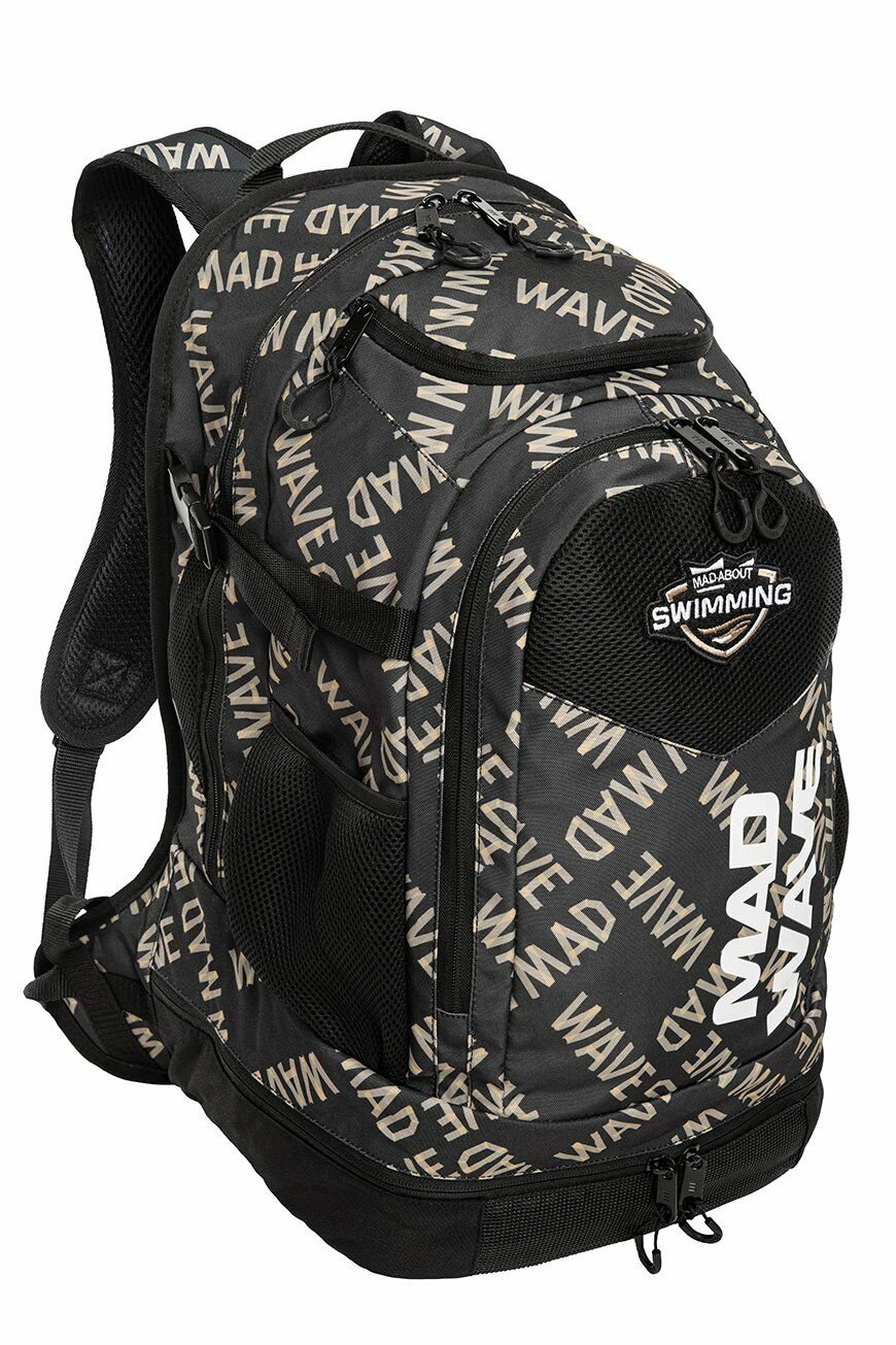 Mad Wave Sırt Çantası Lane Siyah Desenli 45LT
