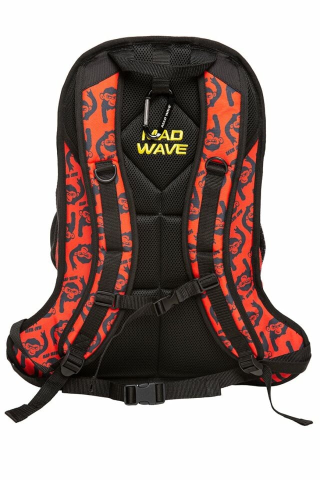 Mad Wave Sırt Çantası Lane Kırmızı Desenli 45LT
