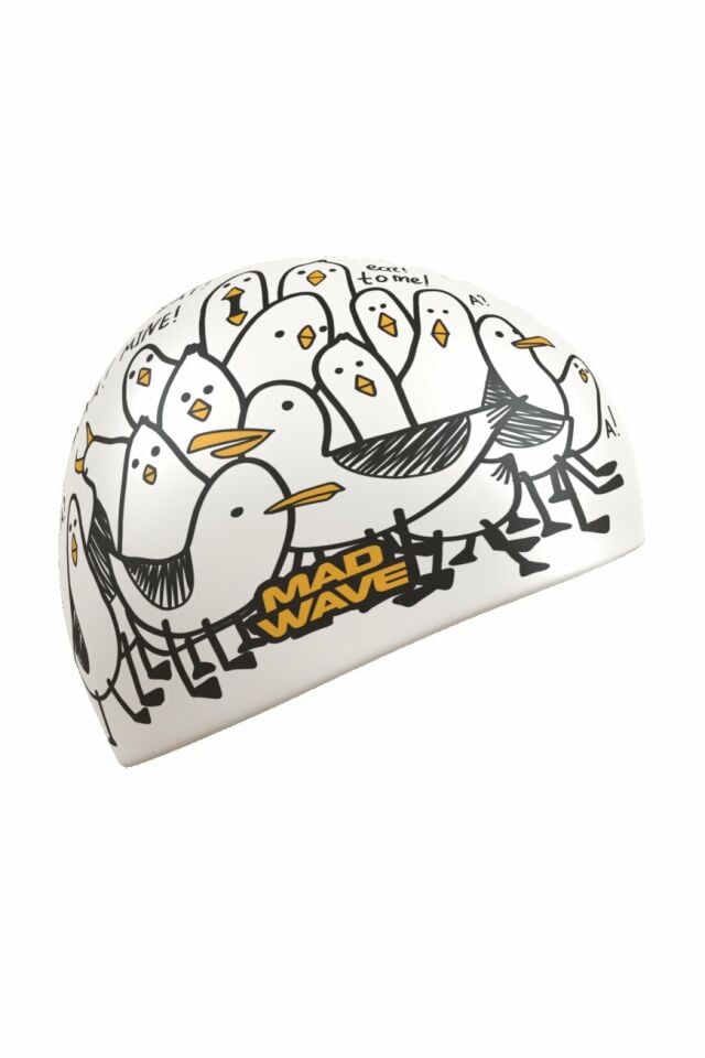 Mad Wave Silikon Bone Yetişkin SEAGULLS, Beyaz