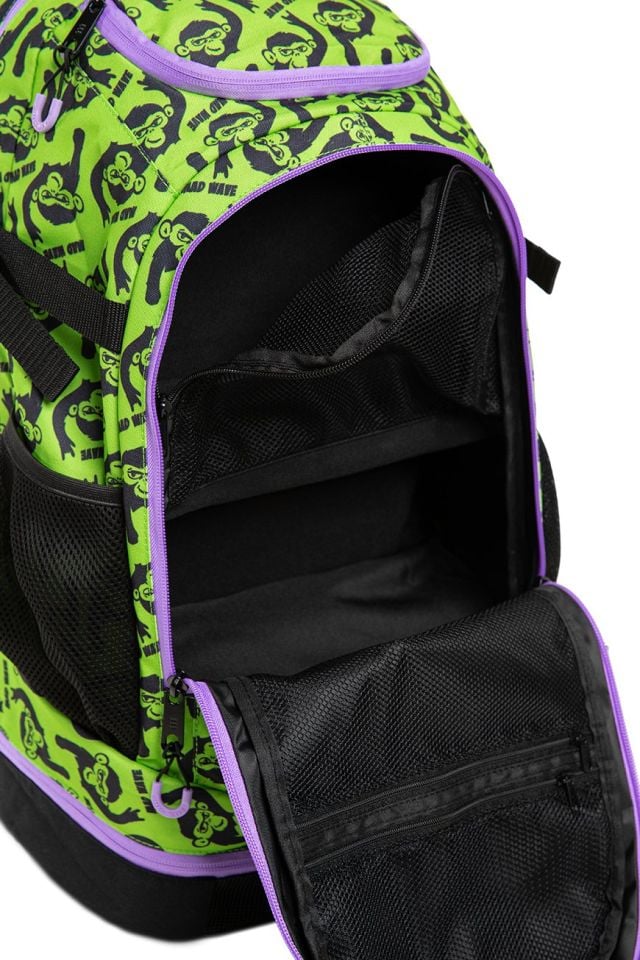 Mad Wave Sırt Çantası Lane Lime Desenli 45LT