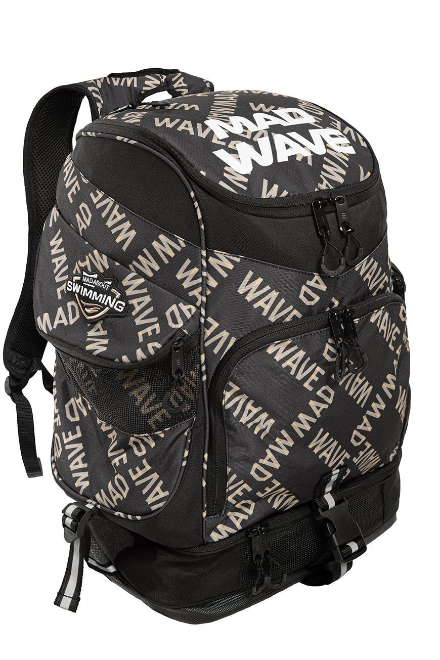 Mad Wave Sırt Çantası Mad Team Siyah Desenli 45LT