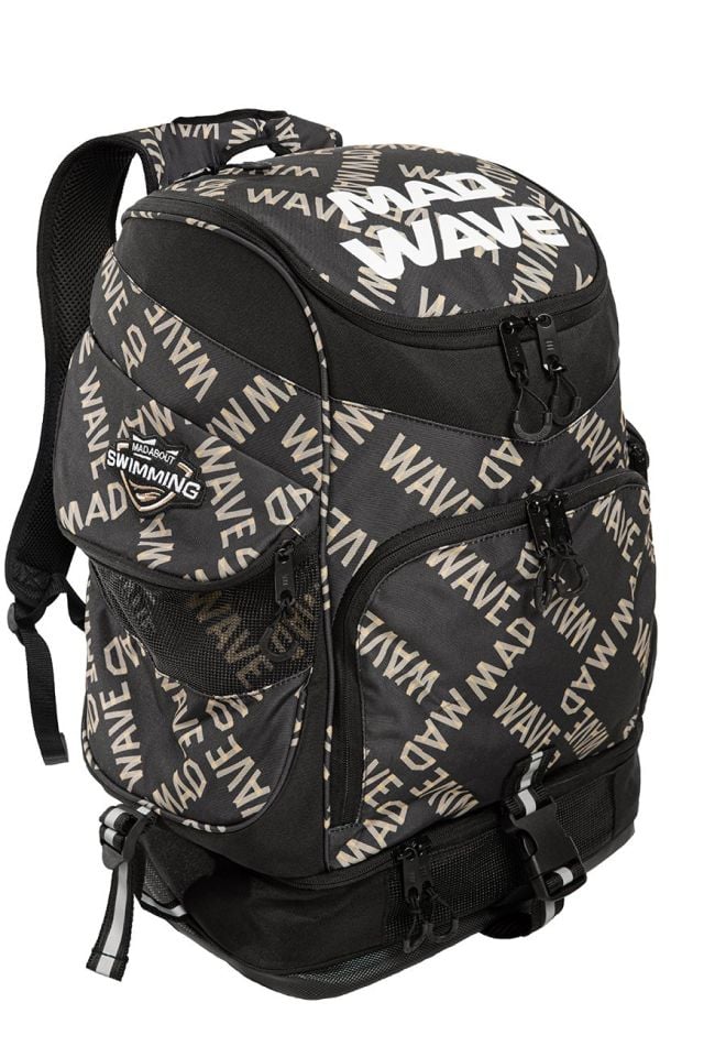 Mad Wave Sırt Çantası Mad Team Siyah Desenli 45LT
