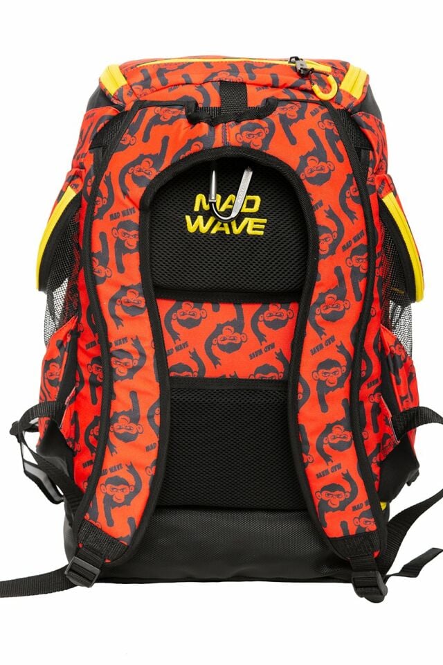 Mad Wave Sırt Çantası Mad Team Kırmız Desenli 45LT