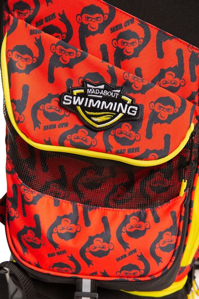 Mad Wave Sırt Çantası Mad Team Kırmız Desenli 45LT