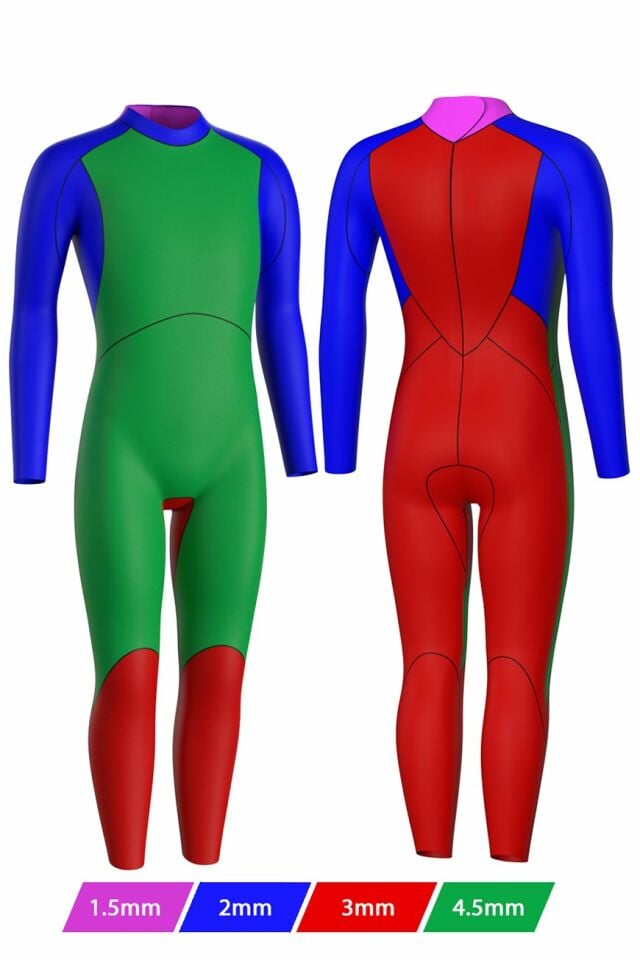 Mad Wave Erkek Wetsuit Electra smooth skin FLS