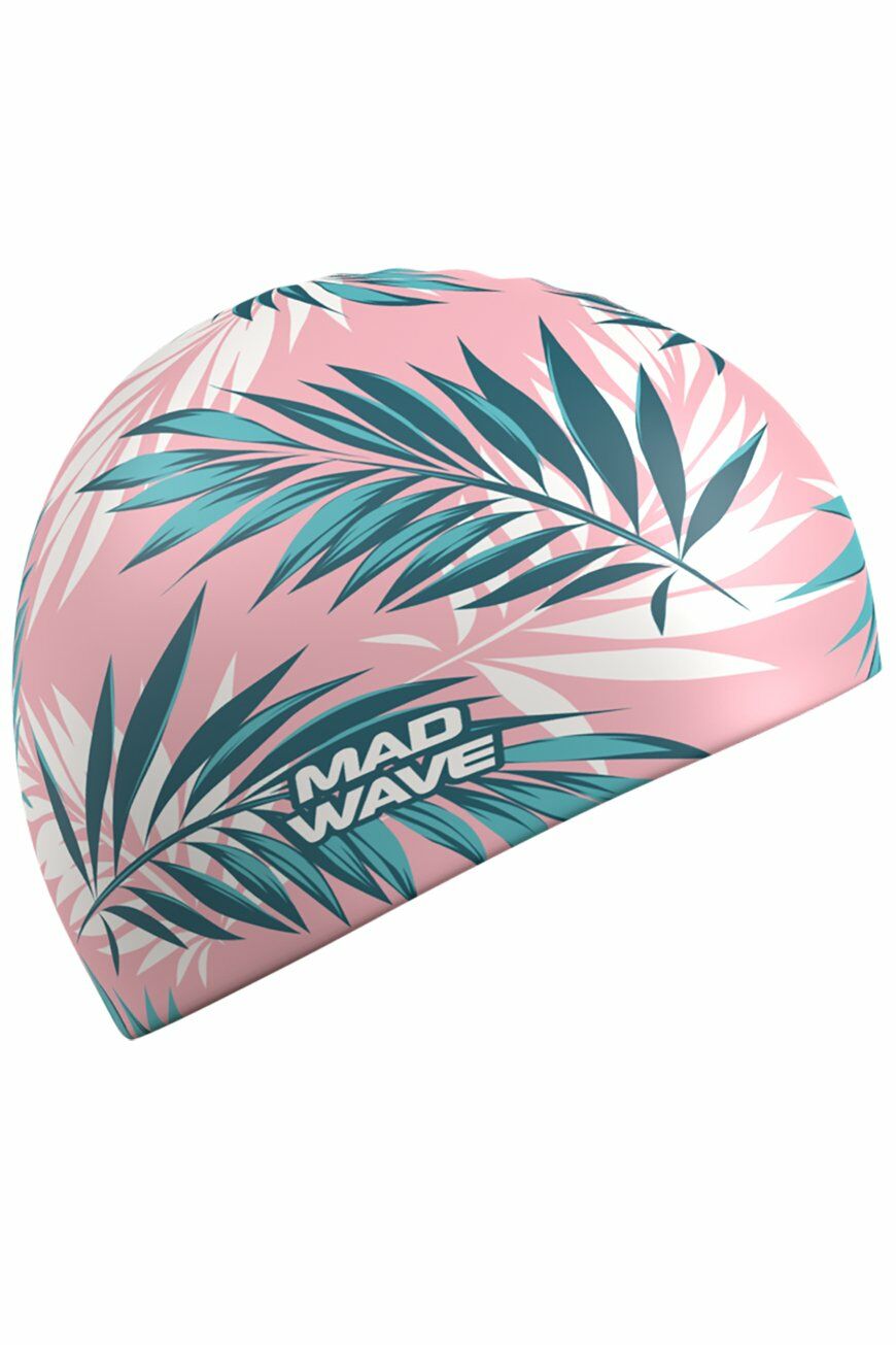 Mad Wave Silikon Uzun Saç Bonesi Foliage Pembe