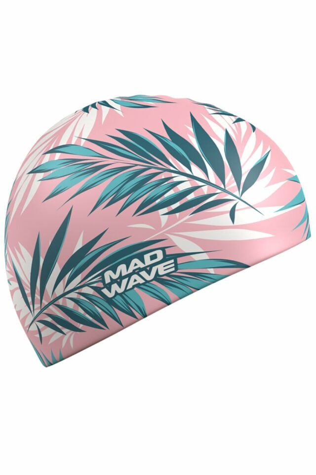 Mad Wave Silikon Uzun Saç Bonesi Foliage Pembe