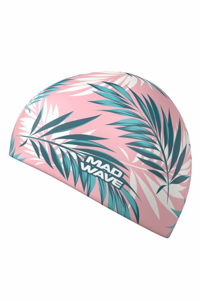 Mad Wave Silikon Uzun Saç Bonesi Foliage Pembe