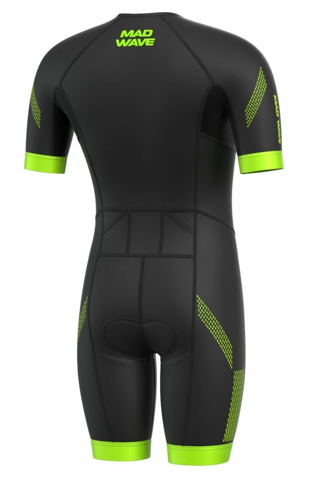 Mad Wave Erkek Yarış Tri-Suit Rival STY, Siyah