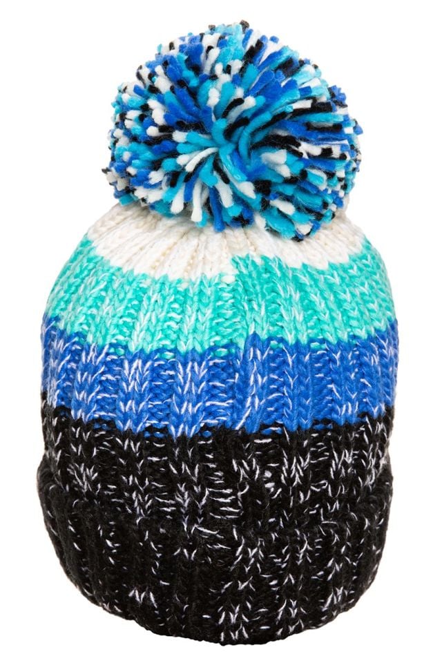Mad Wave Bere Knit Beanie Pom-Pom