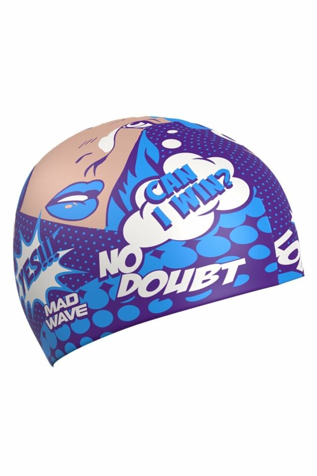 Mad Wave Silikon Bone Pop-art, Mavi