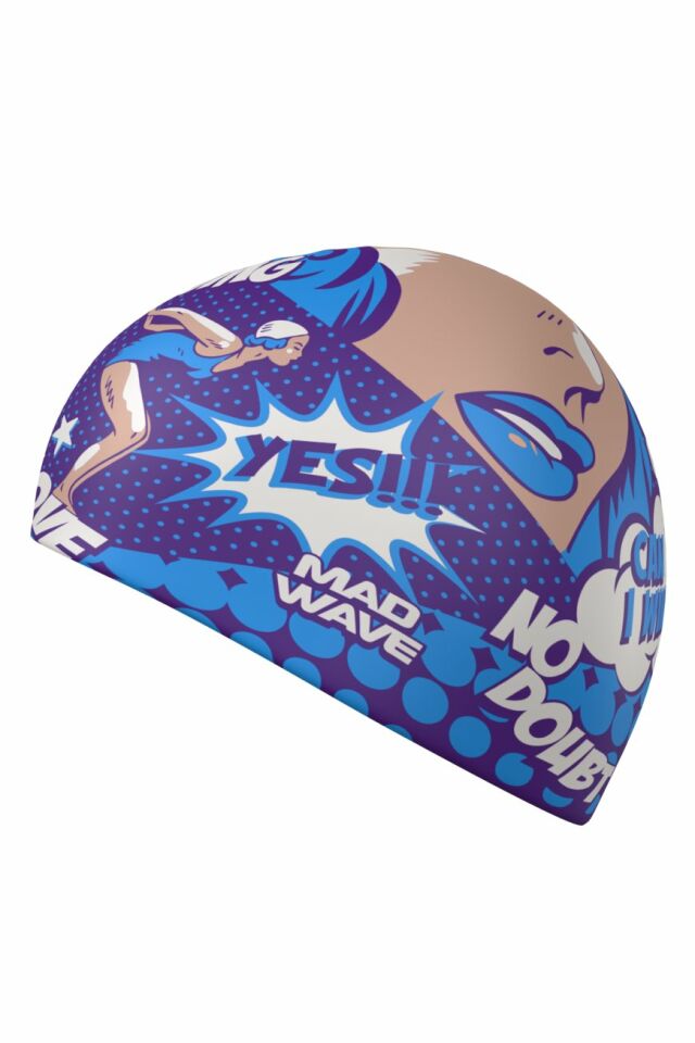 Mad Wave Silikon Bone Pop-art, Mavi