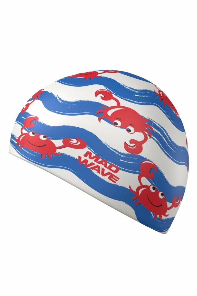 Mad Wave Genç Silikon Bone Crabs, One size, Beyaz