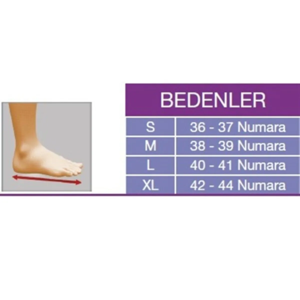 ORLEX Halluks Valgus Ayakkabısı S-M-L-XL Beden