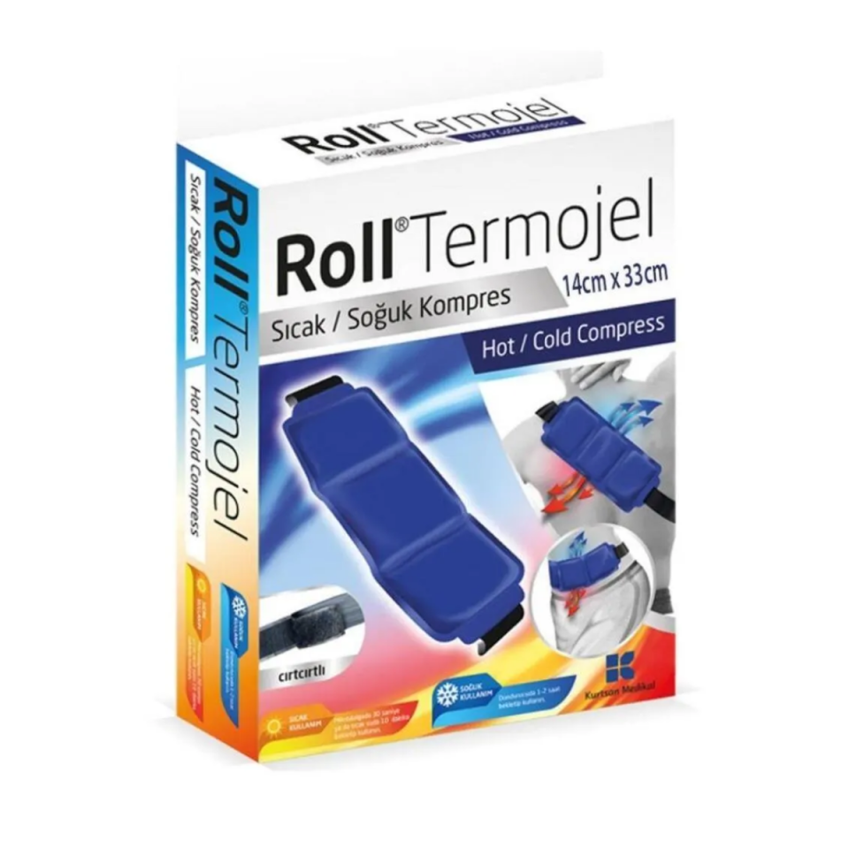 Roll Termojel Cırtcırtlı Sıcak - Soğuk Kompres 14 Cm x 33 Cm